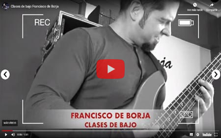 Borja clases de bajo